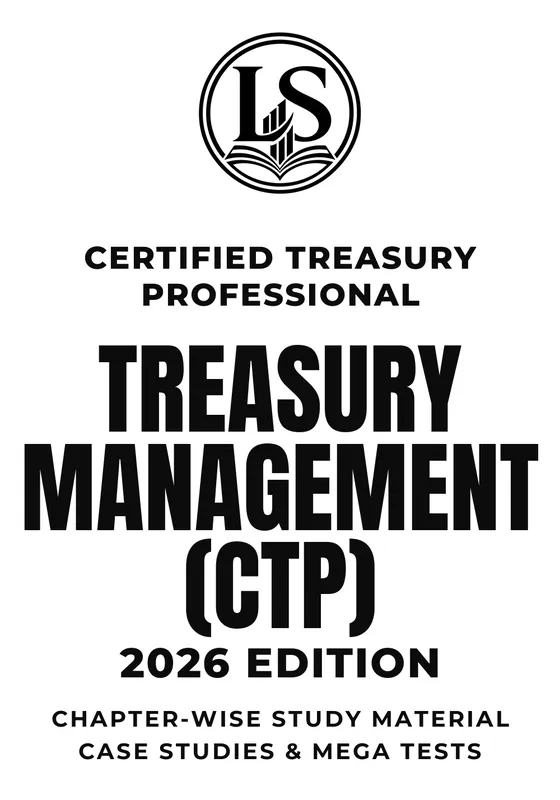 Certified Treasury Professional (CTP) printed book, 2026 edition, front cover