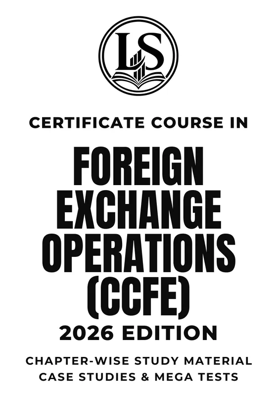 Foreign Exchange Operations (CCFE) printed book, 2026 edition, front cover