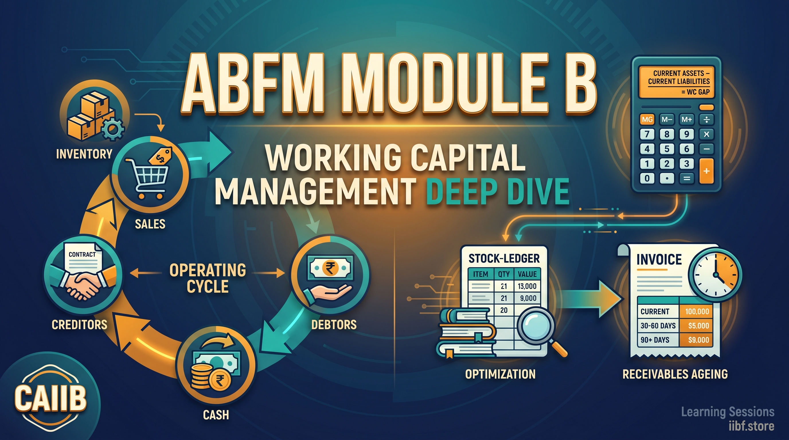 CAIIB ABFM Module B — Working Capital Management Deep Dive