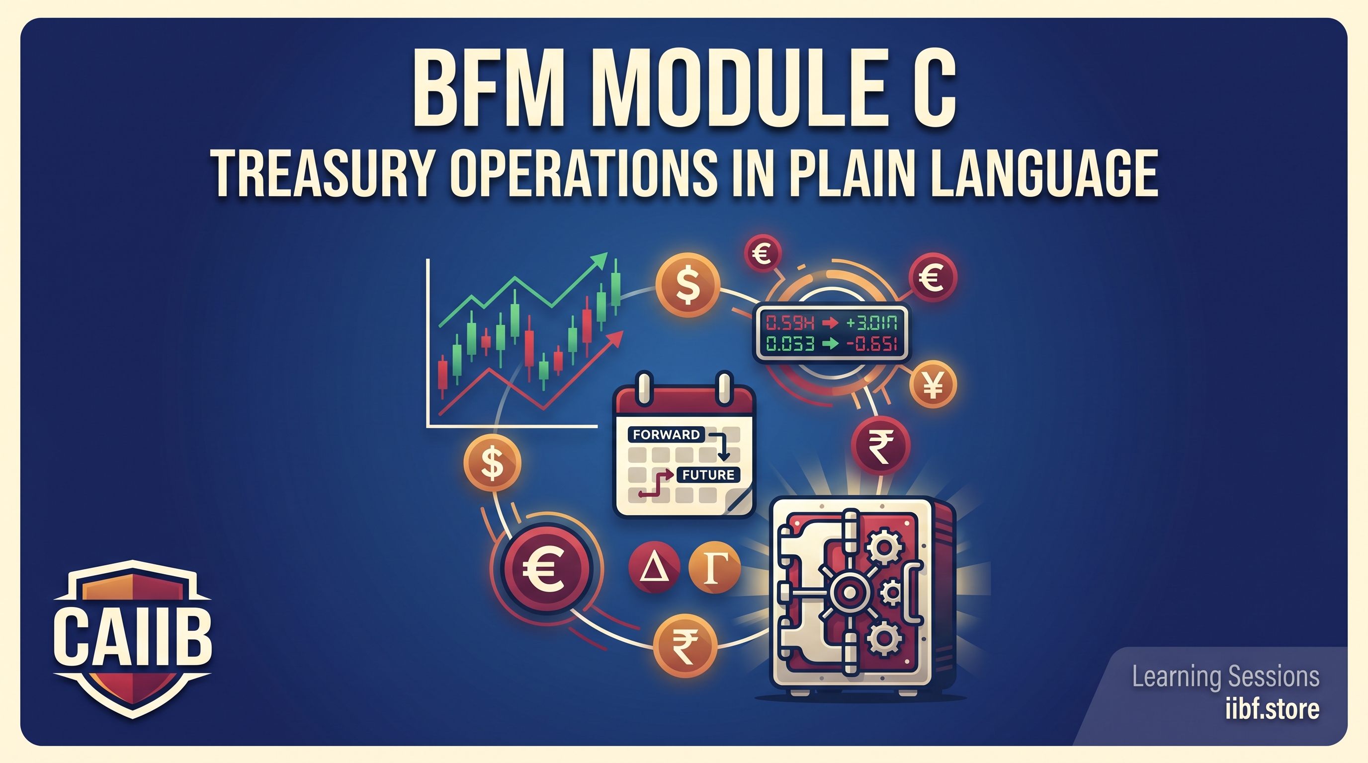 CAIIB BFM Module C — Treasury Operations Explained in Plain Language