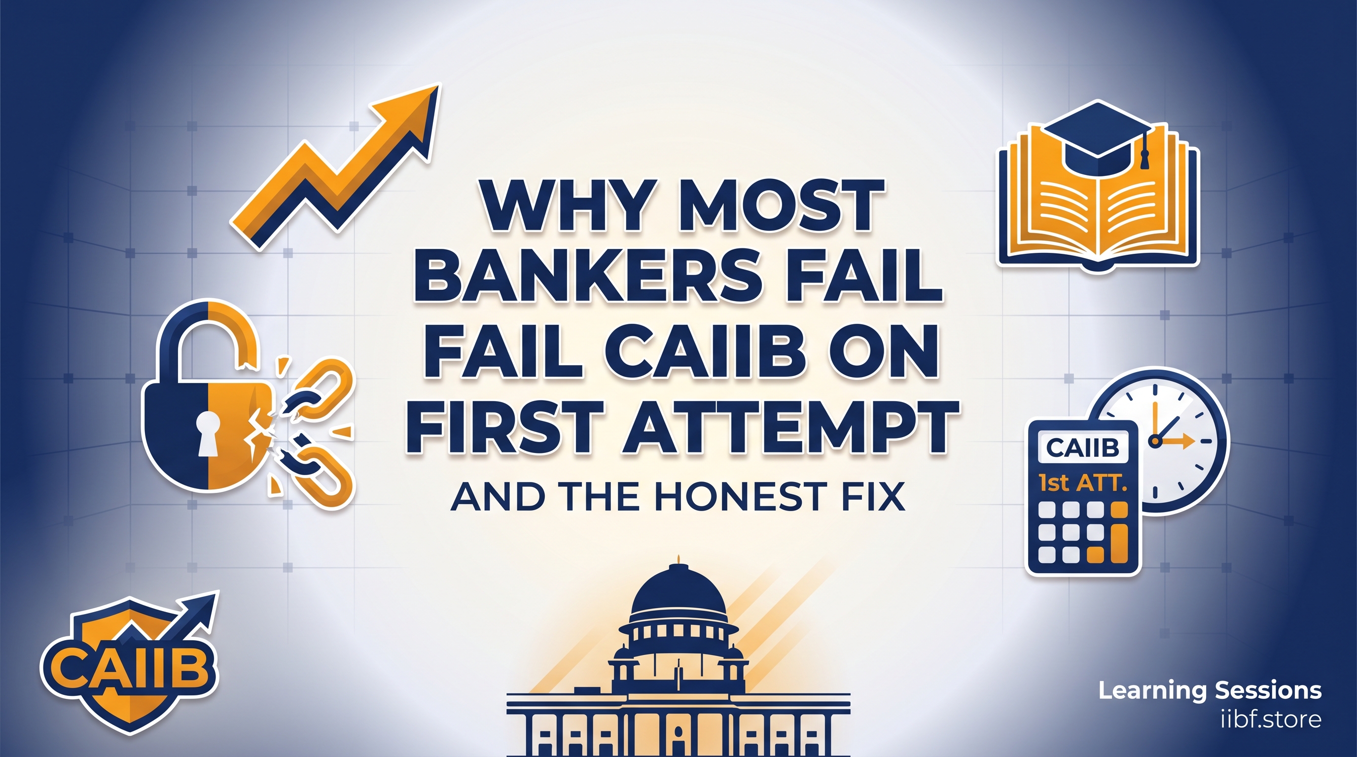 Why Most Bankers Fail CAIIB on First Attempt — and the Honest Fix