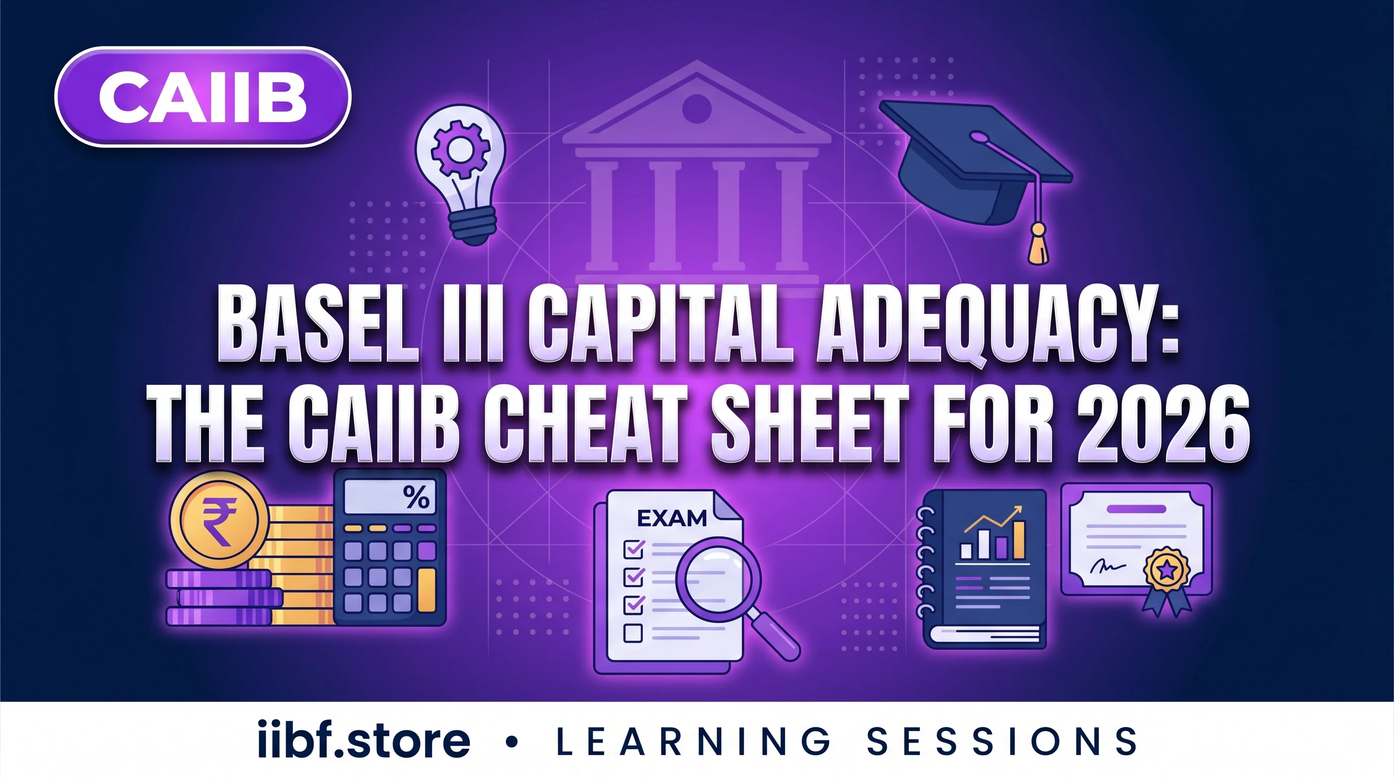 Basel III Capital Adequacy: The CAIIB Cheat Sheet for 2026