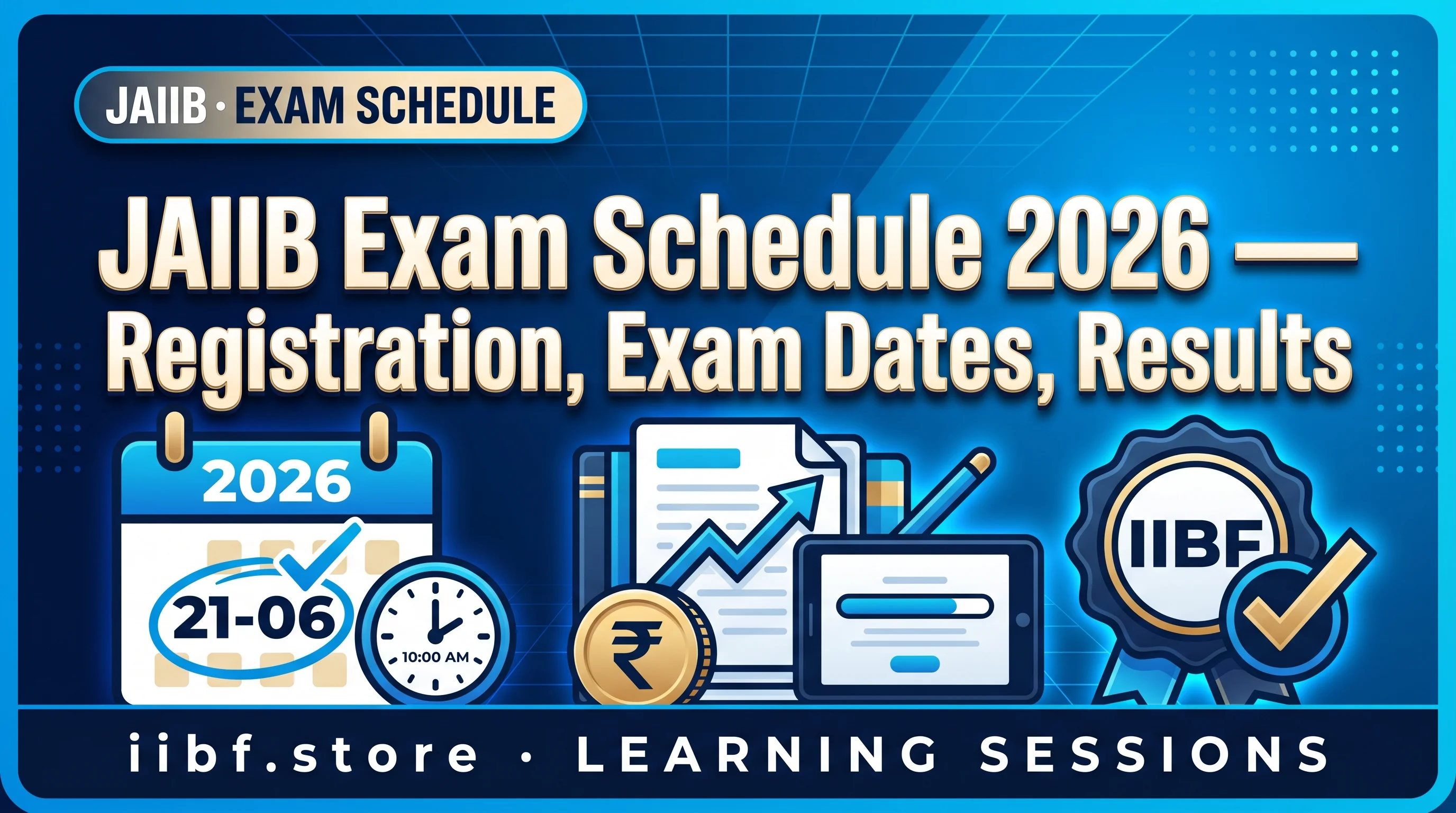 JAIIB Exam Date November 2026: Schedule, Papers 1-4 & Registration