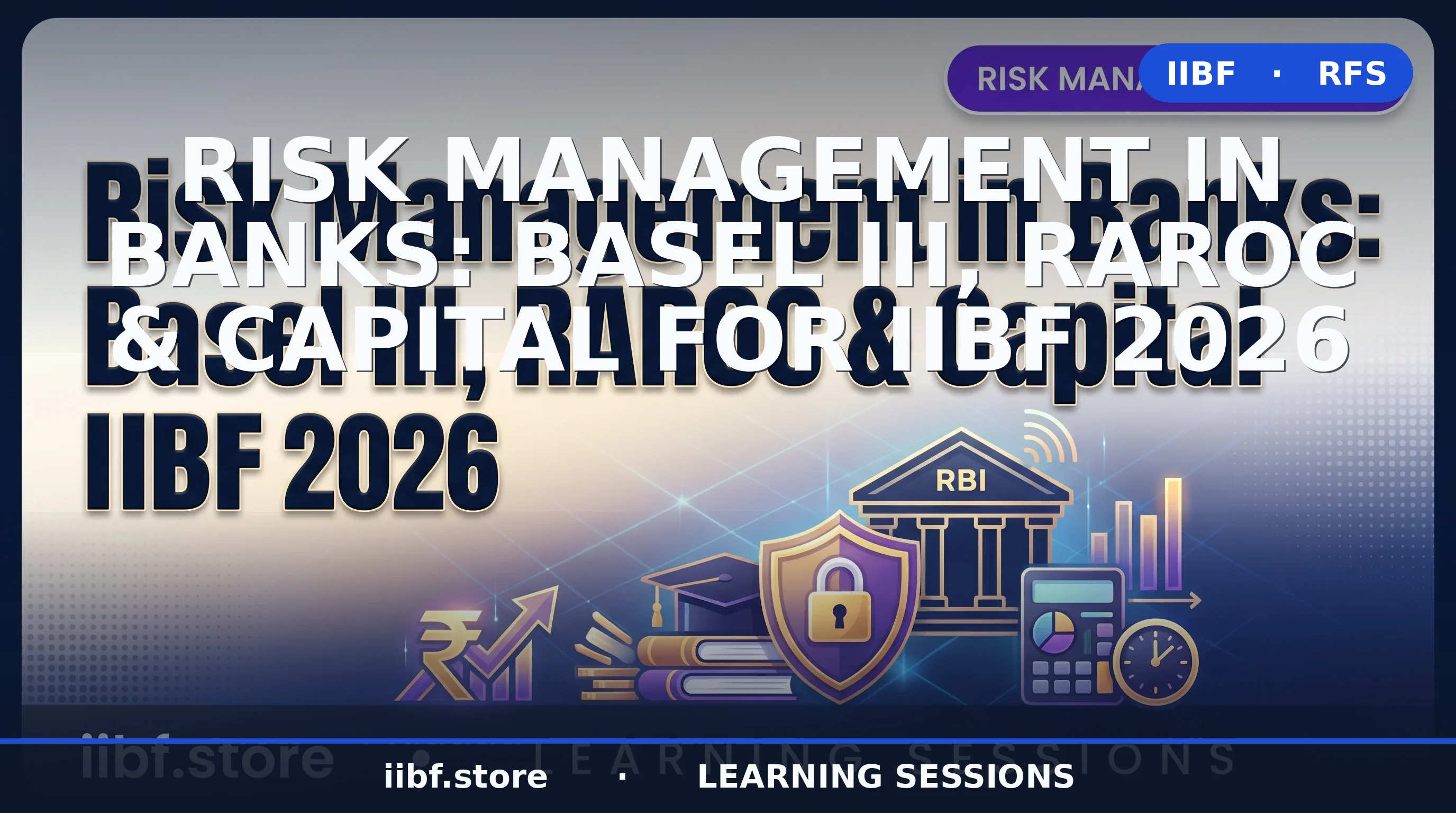 Risk Management in Banks: Basel III, RAROC & Capital (IIBF 2026)