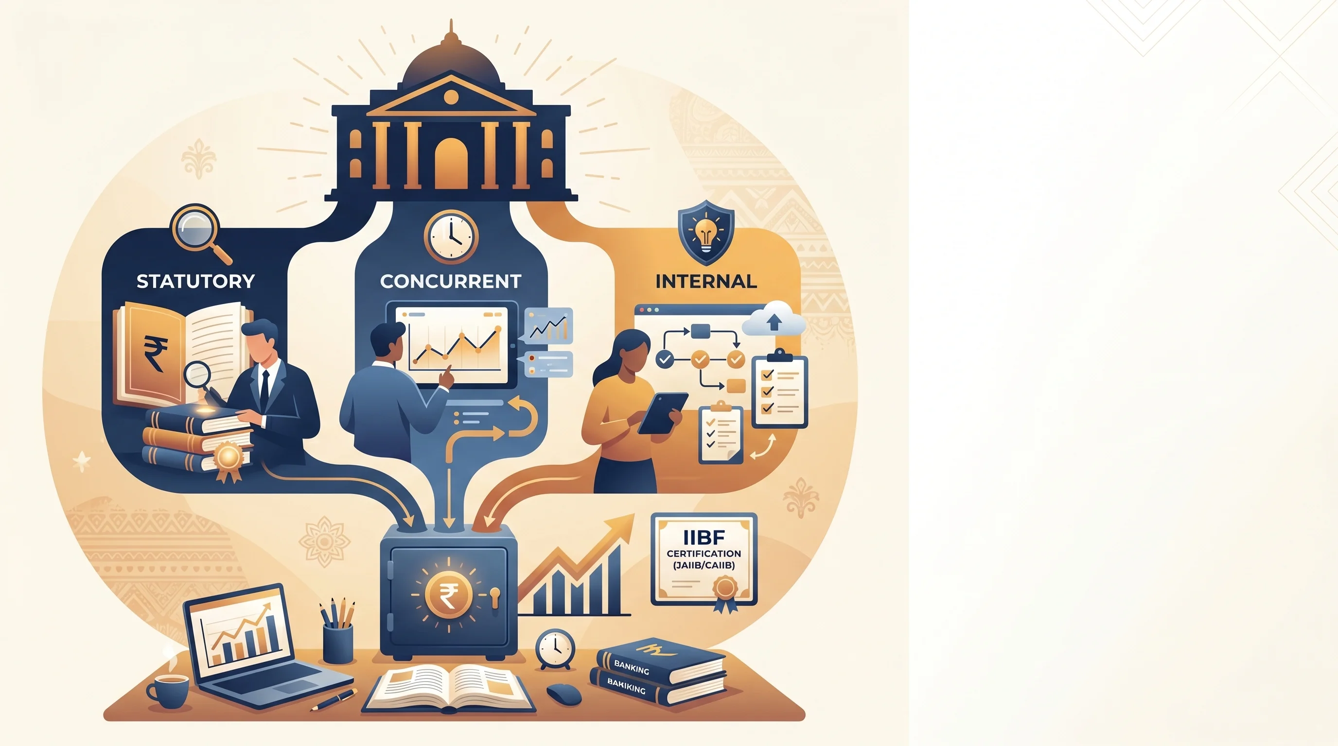 Bank audit framework statutory concurrent and internal audit