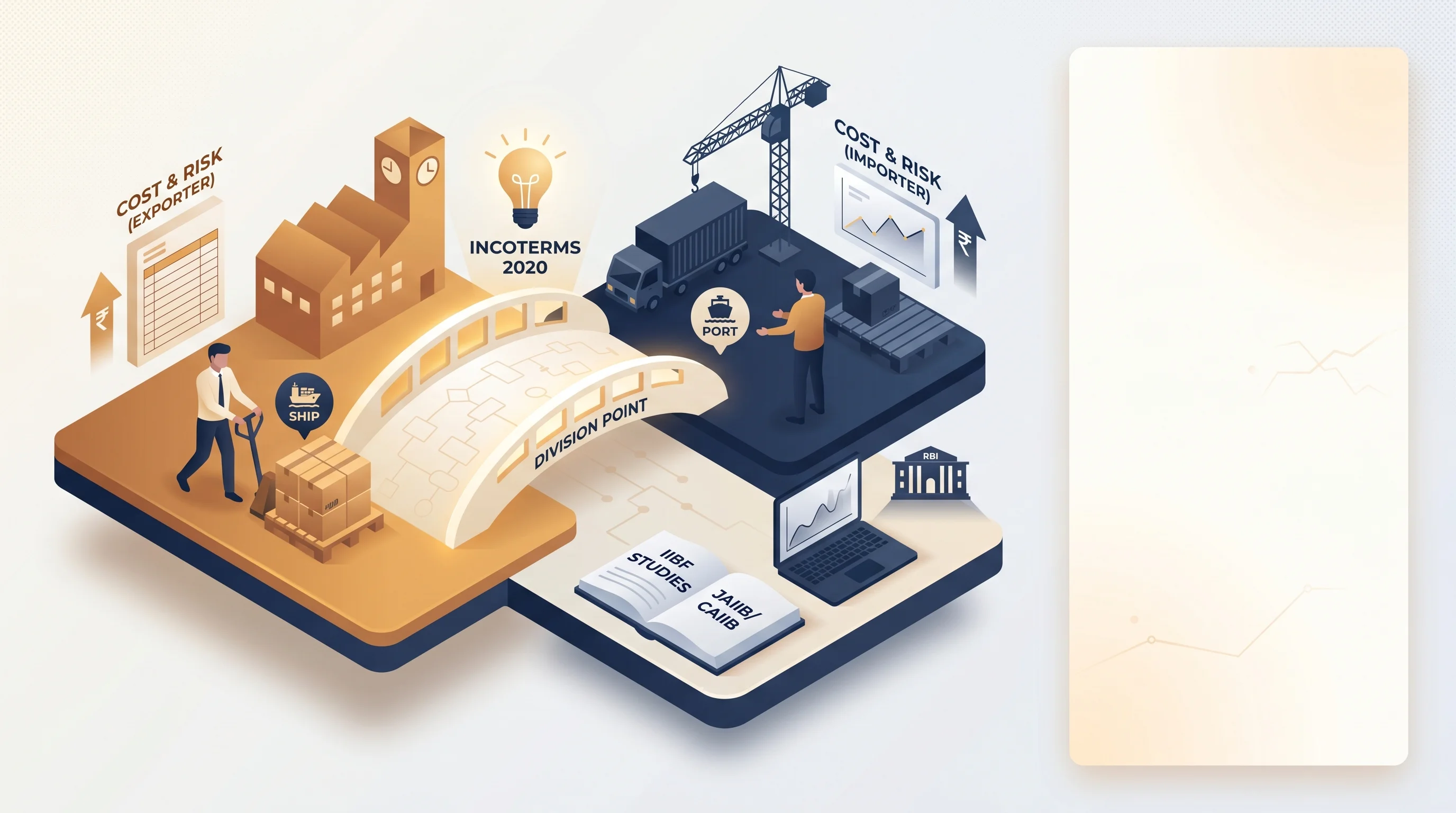 Incoterms 2020 division of cost and risk between exporter and importer