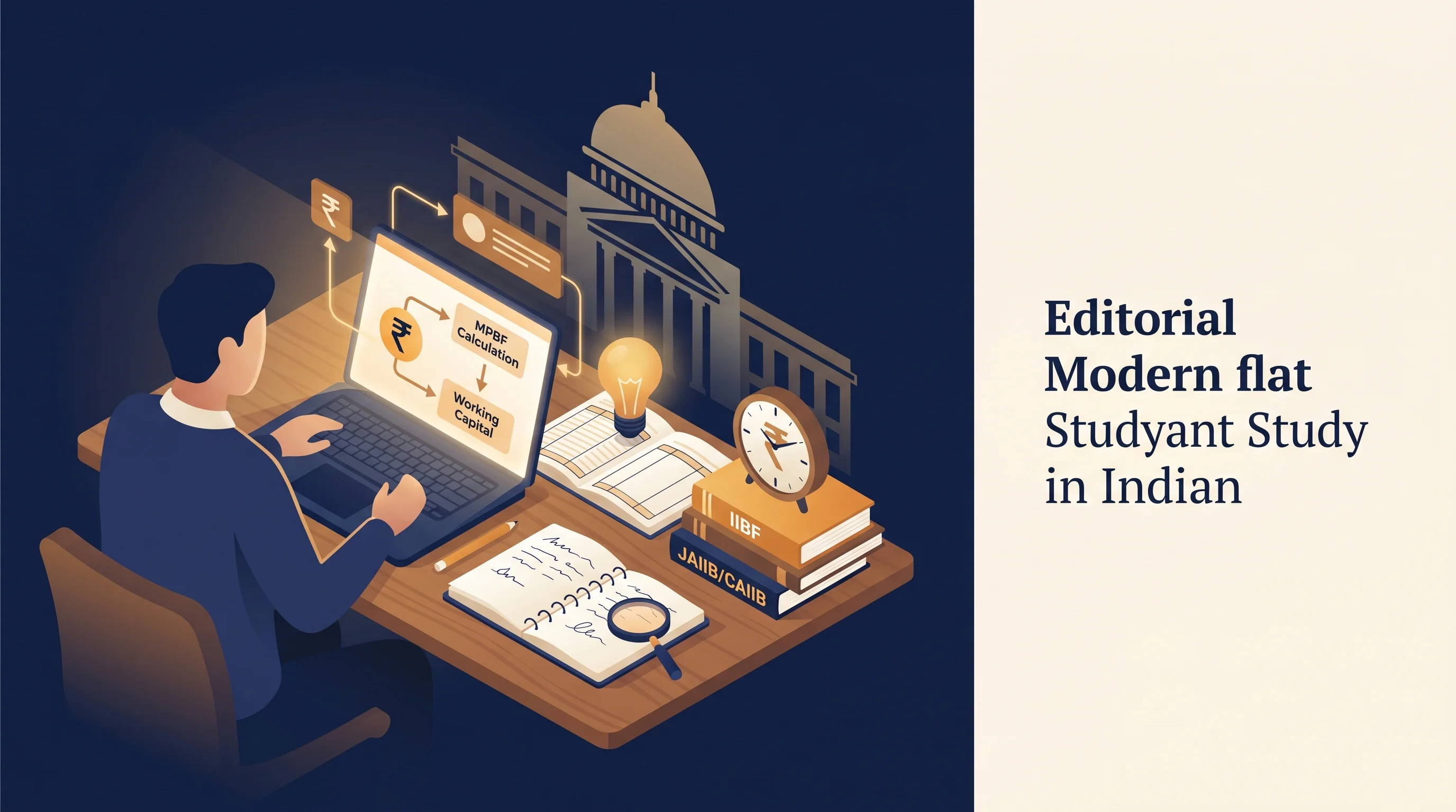 Worked example of maximum permissible bank finance calculation