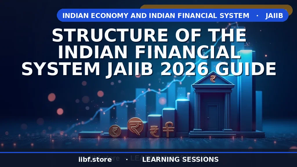 Structure of the Indian Financial System: JAIIB 2026 Guide