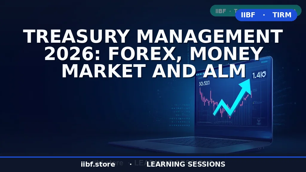Treasury Management 2026: Forex, Money Market & ALM Guide