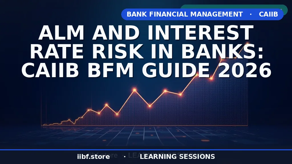 ALM and Interest Rate Risk in Banks: CAIIB BFM Guide