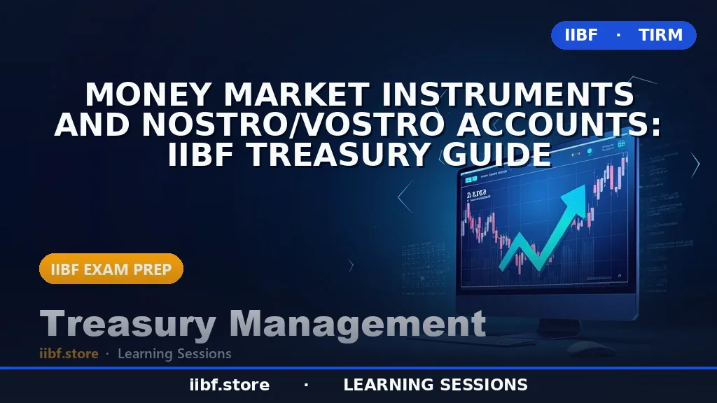 Money Market Instruments and Nostro/Vostro Accounts: IIBF Guide