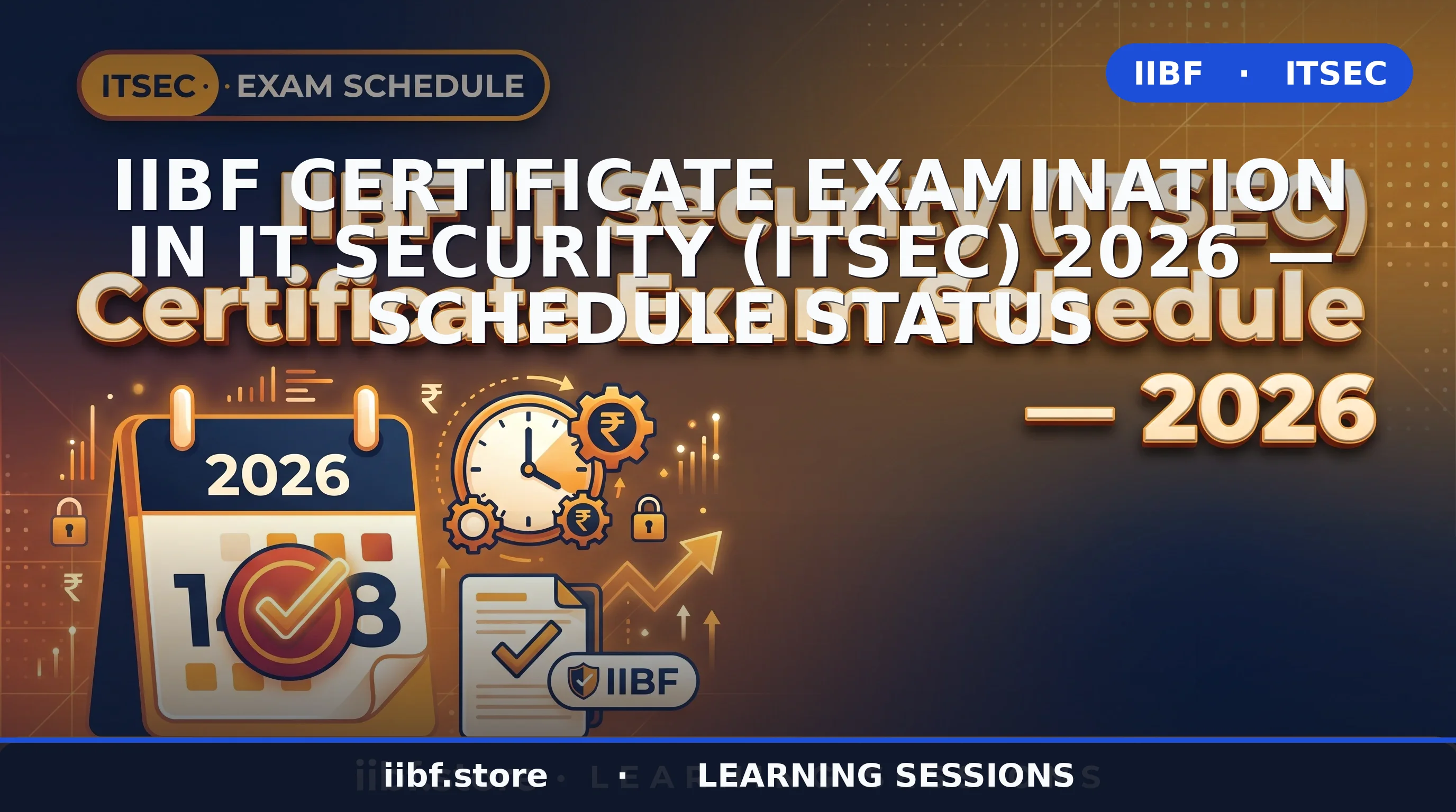 IIBF ITSEC Exam Schedule July 2026 — Registration Dates, Fees & Syllabus