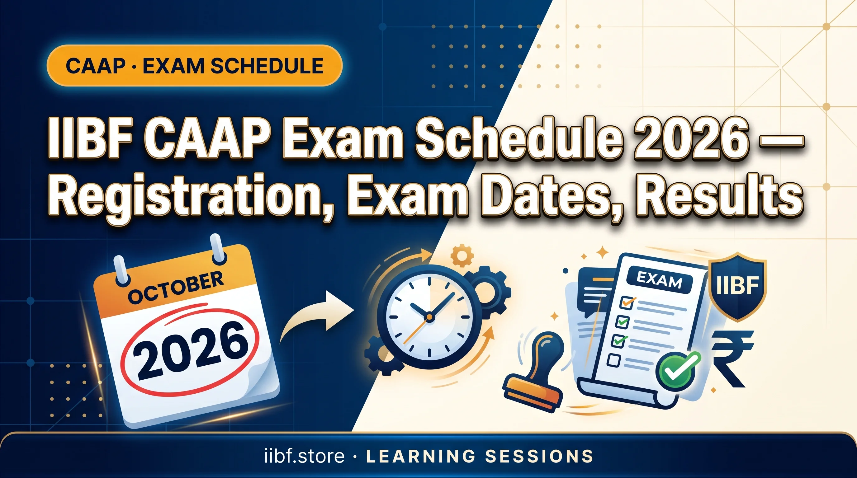 IIBF CAAP Exam Schedule 2026 — Registration, Exam Dates, Results