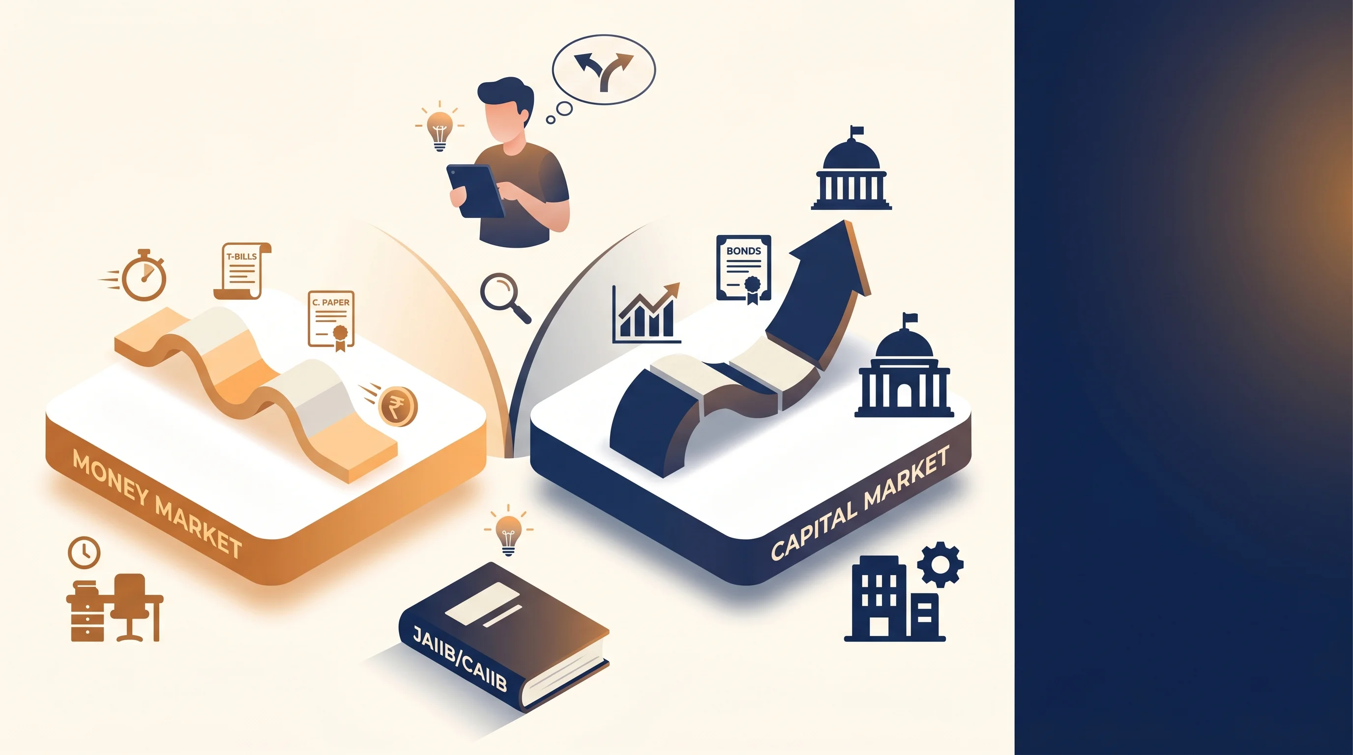 Money market versus capital market instruments compared at a glance