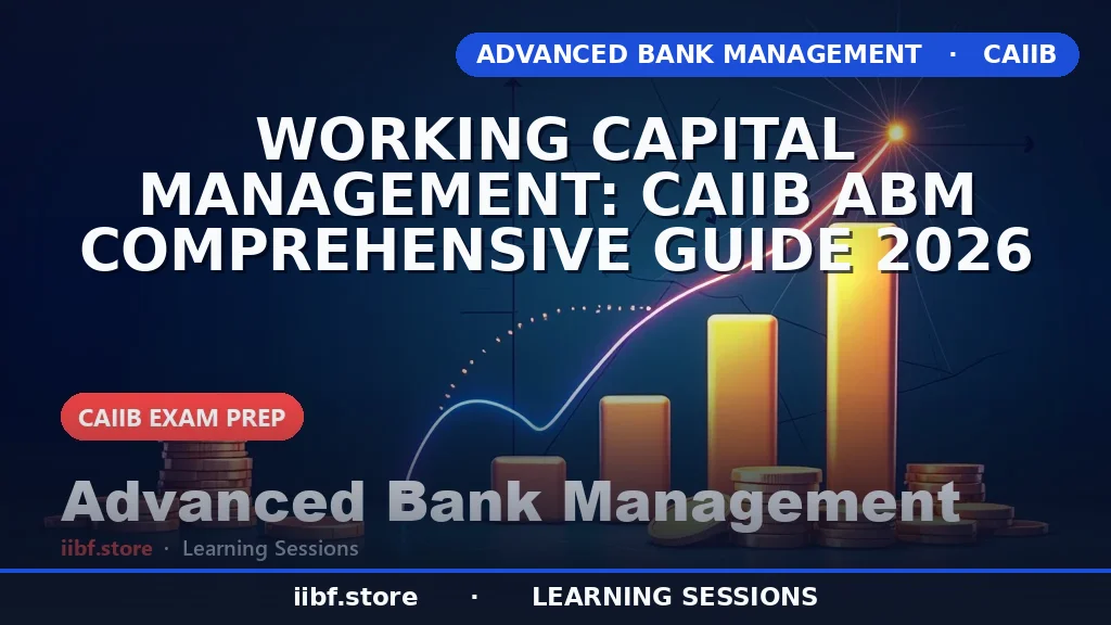 Working Capital Management: CAIIB ABM Guide 2026