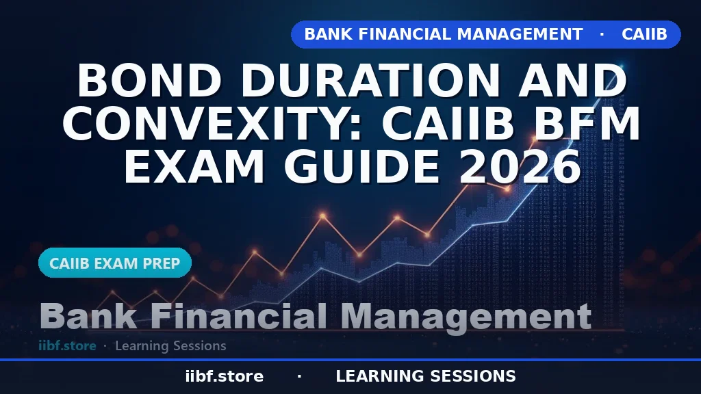 Bond Duration and Convexity: CAIIB BFM Complete Guide