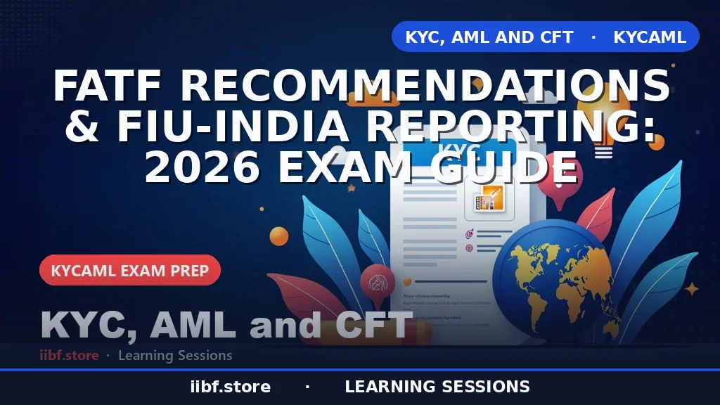 FATF Recommendations & FIU-India Reporting: IIBF Exam Guide
