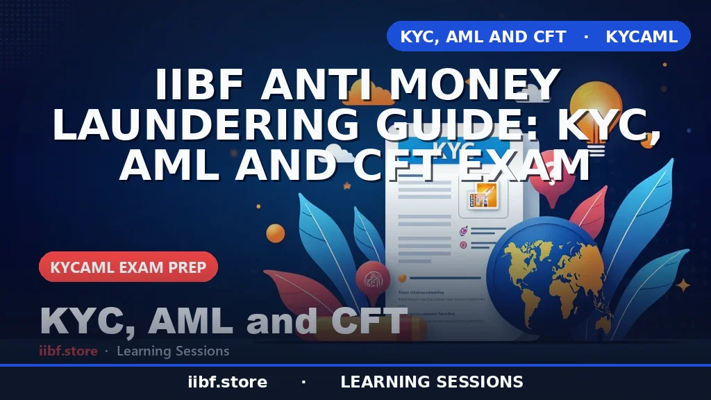 IIBF anti money laundering Guide: KYC, AML and CFT Exam