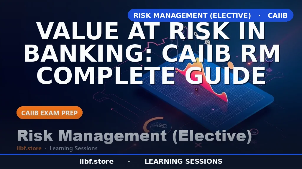 Value at Risk in Banking: CAIIB RM Complete Guide