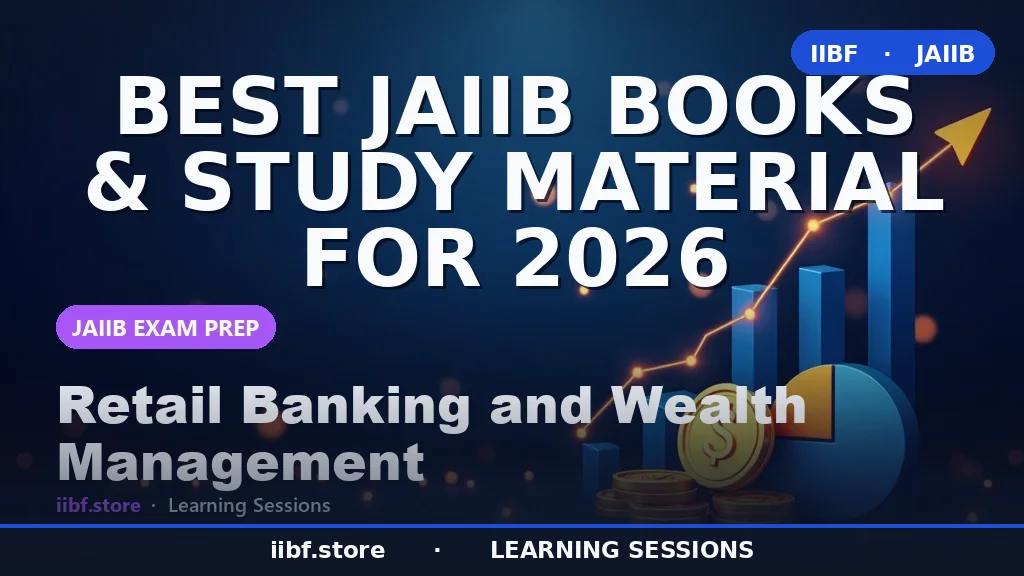 Best JAIIB Books & Study Material for 2026