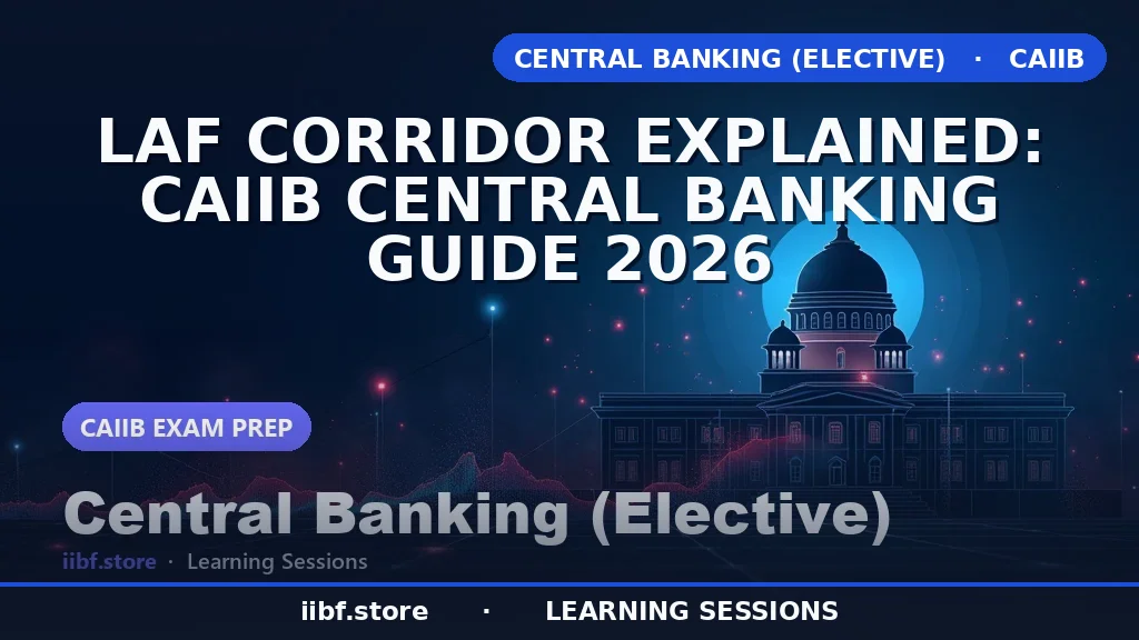 LAF Corridor Explained: CAIIB Central Banking Guide 2026