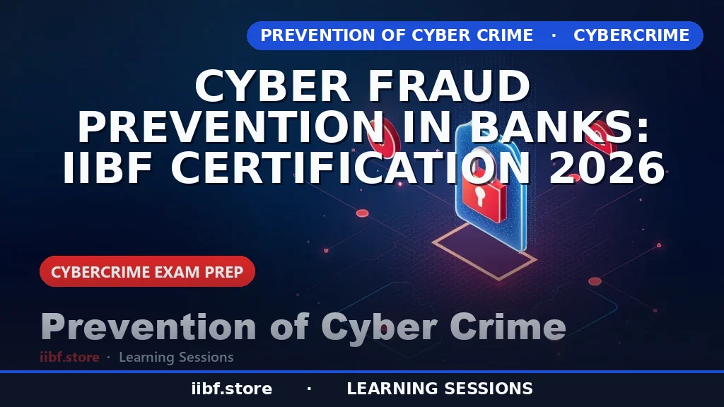 Cyber Fraud Prevention in Banks: IIBF Certification 2026