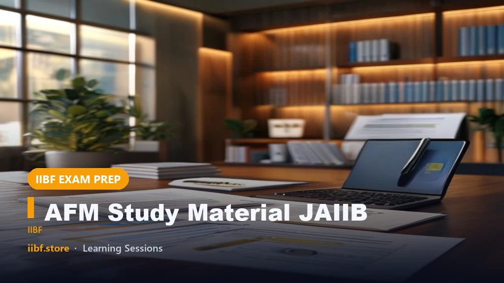 AFM Study Material JAIIB: Cost Accounting & Costing Guide