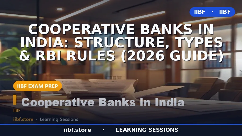 Cooperative Banks in India: Structure, Types & RBI Rules (2026 Guide)