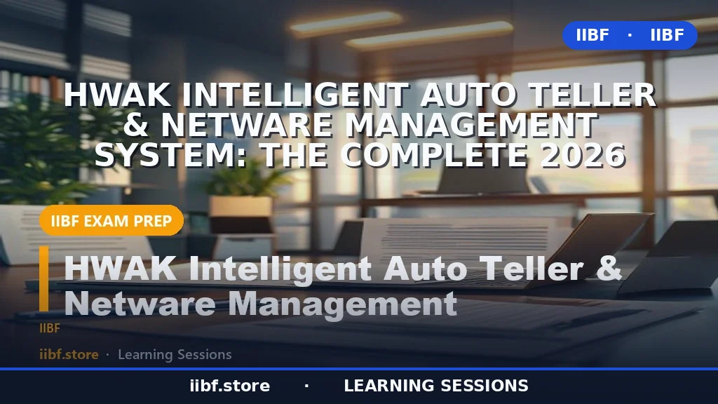 HWAK Intelligent Auto Teller & Netware Management System: The Complete 2026