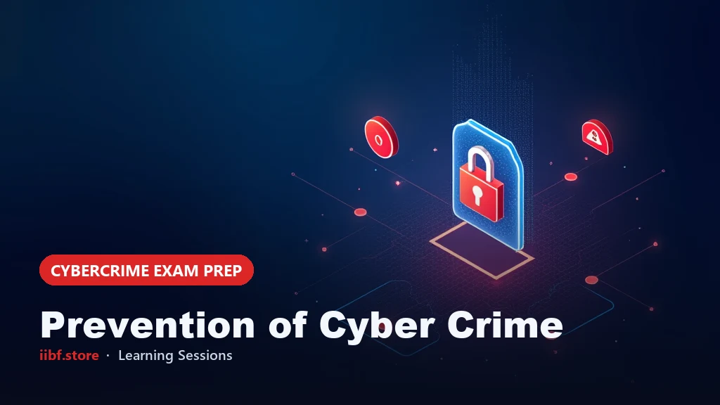 Prevention of cyber crime in Banking: IIBF Exam Guide