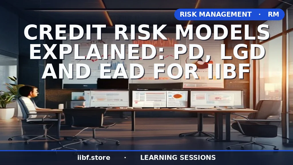 Credit Risk Models Explained: PD, LGD and EAD for IIBF