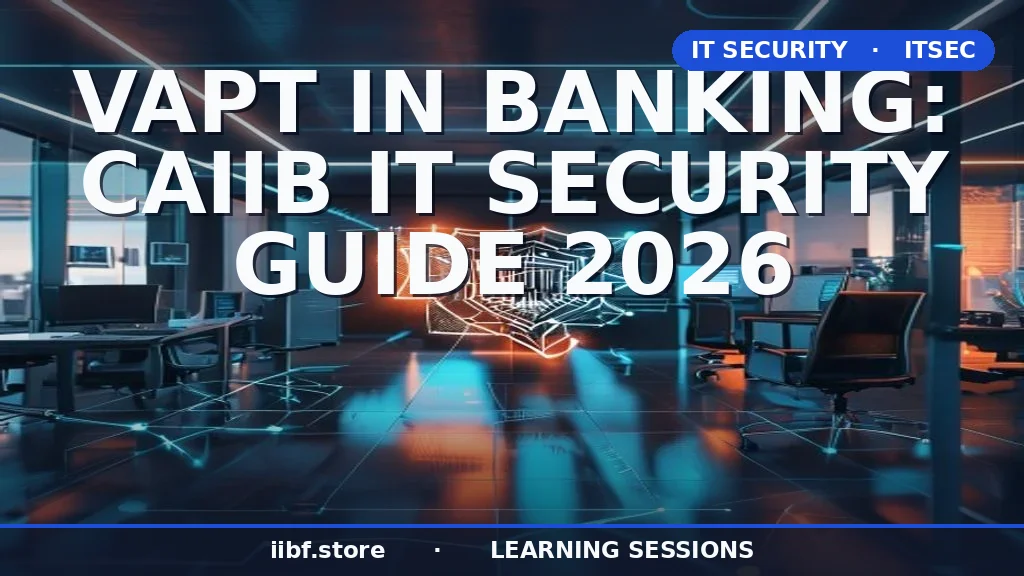 VAPT in Banking: CAIIB IT Security Guide 2026