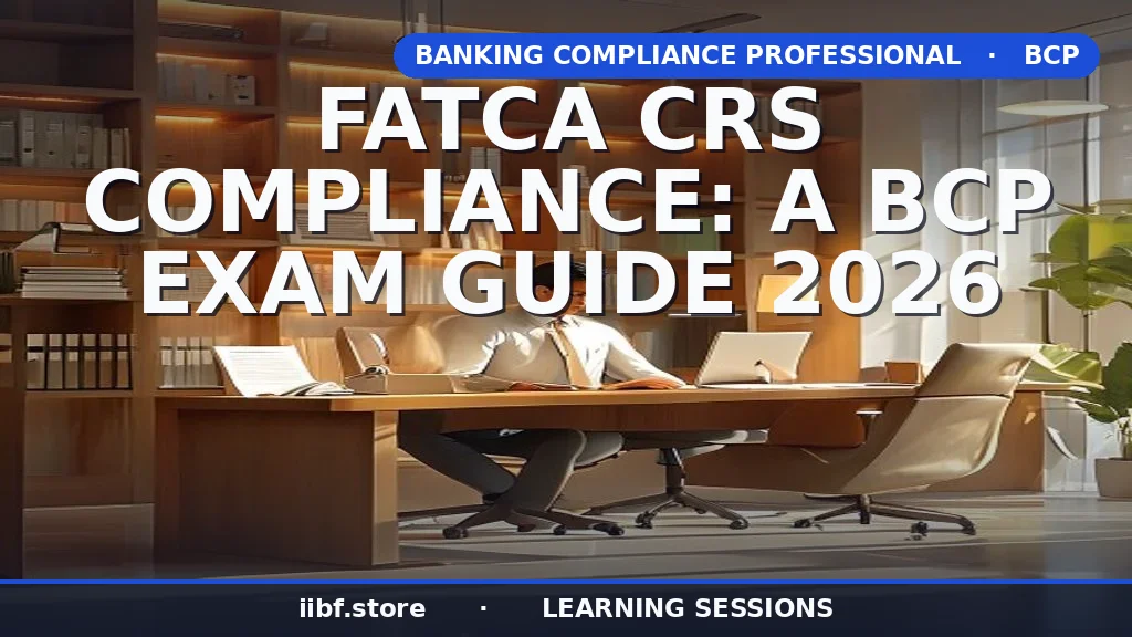 FATCA CRS Compliance: Complete BCP Exam Guide 2026