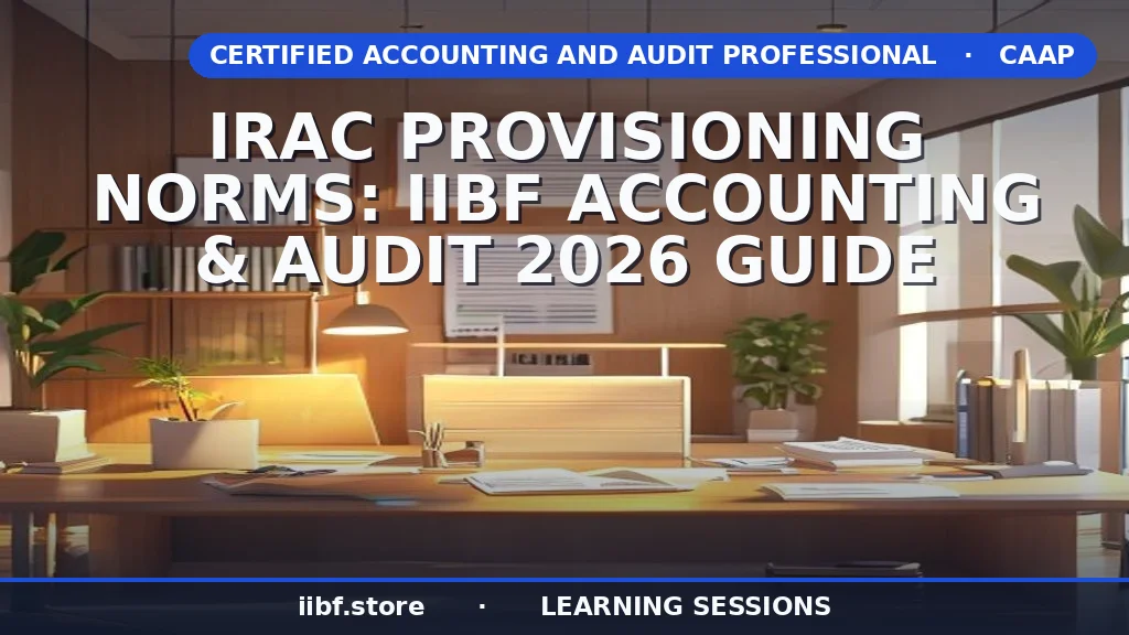 IRAC Provisioning Norms: IIBF Accounting & Audit 2026 Guide