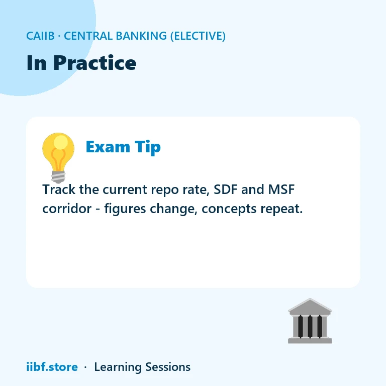 In Practice — Central Banking (Elective)