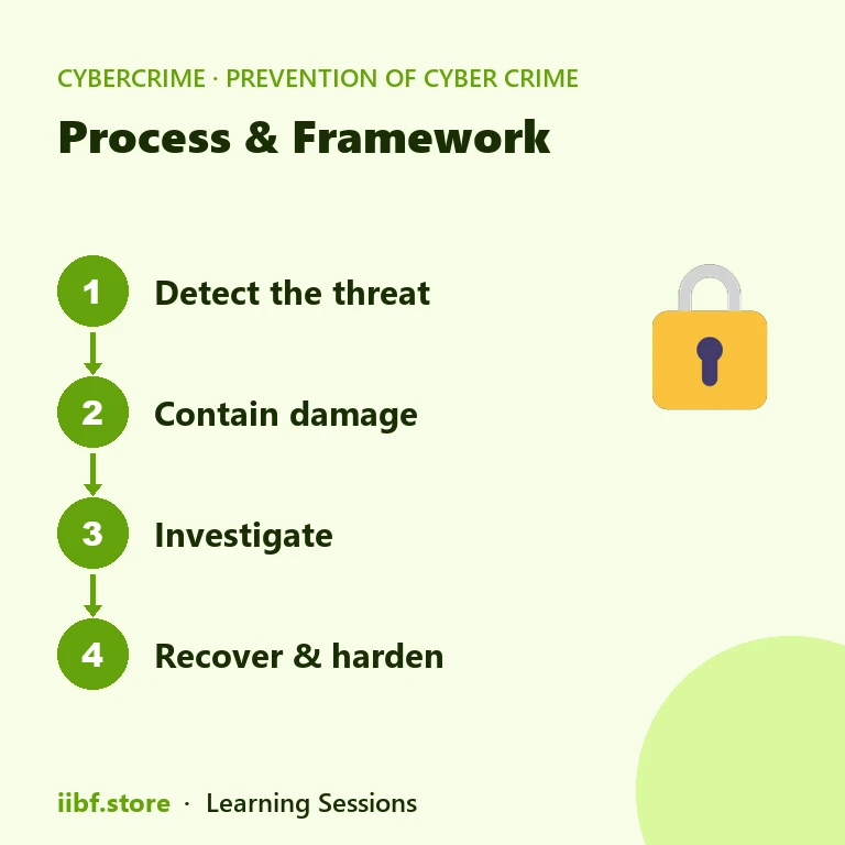 Process & Framework — Prevention of Cyber Crime