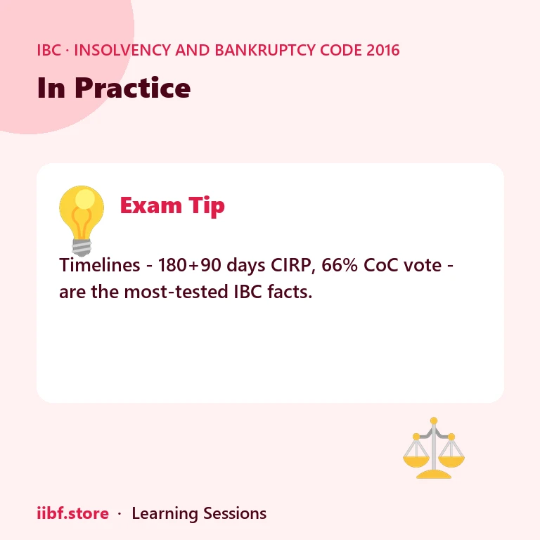 In Practice — Insolvency and Bankruptcy Code 2016