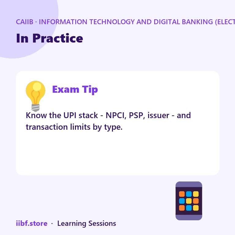 In Practice — Information Technology and Digital Banking (Elective)