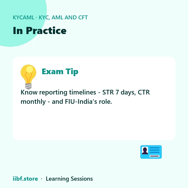 In Practice — KYC, AML and CFT