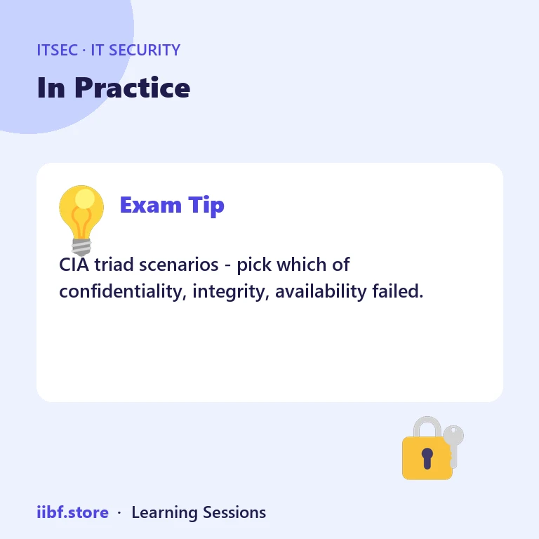 In Practice — IT Security