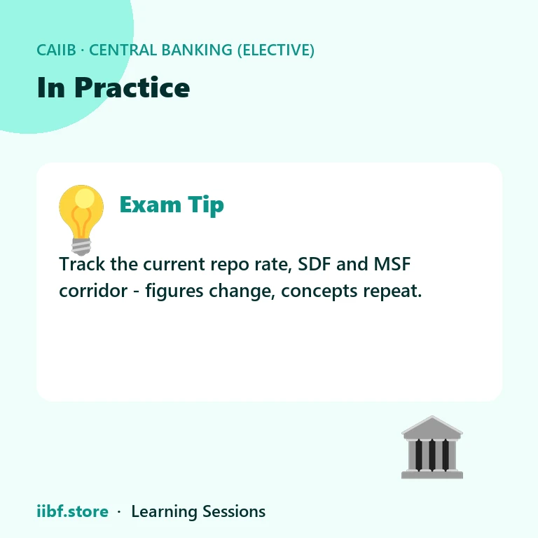 In Practice — Central Banking (Elective)