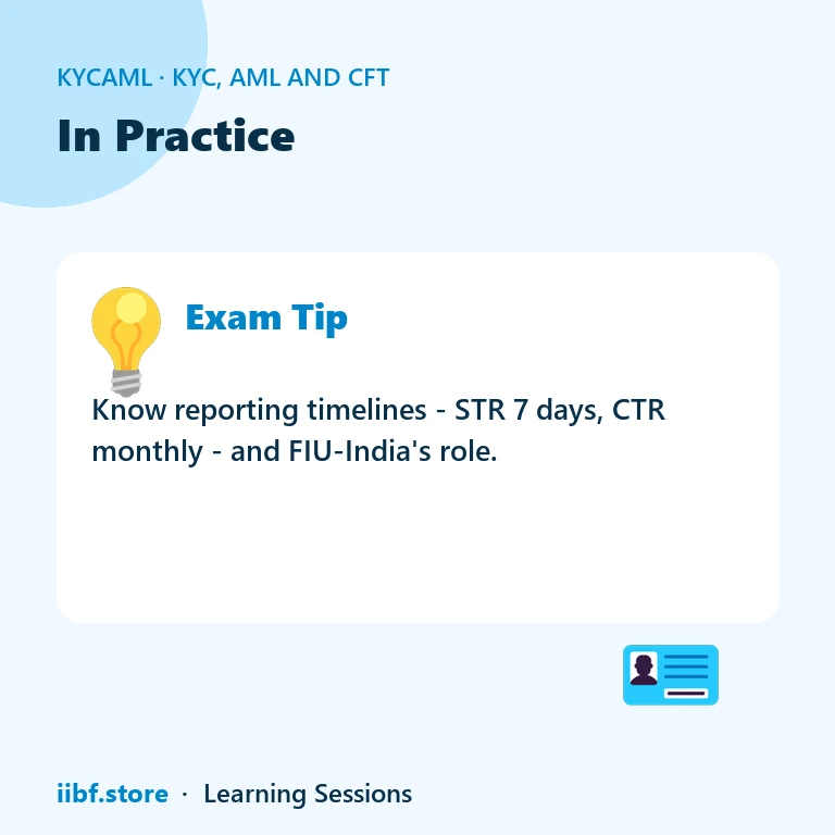 In Practice — KYC, AML and CFT