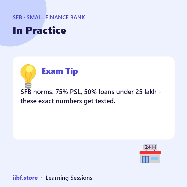 In Practice — Small Finance Bank