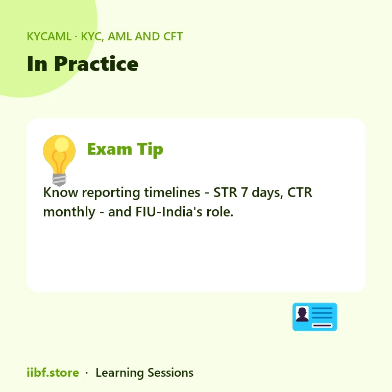 In Practice — KYC, AML and CFT