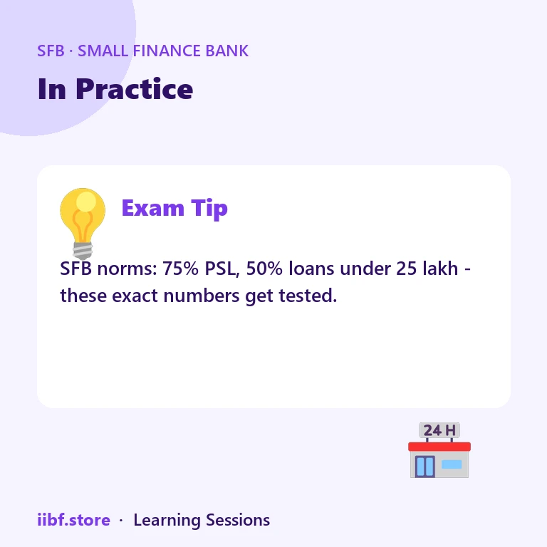 In Practice — Small Finance Bank