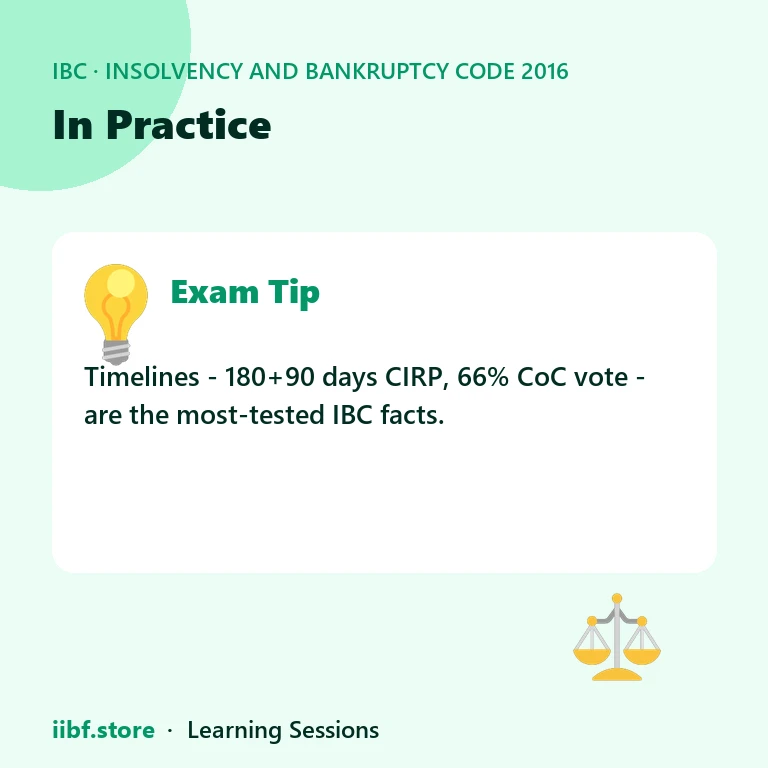 In Practice — Insolvency and Bankruptcy Code 2016