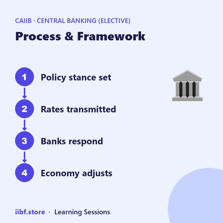 Process & Framework — Central Banking (Elective)