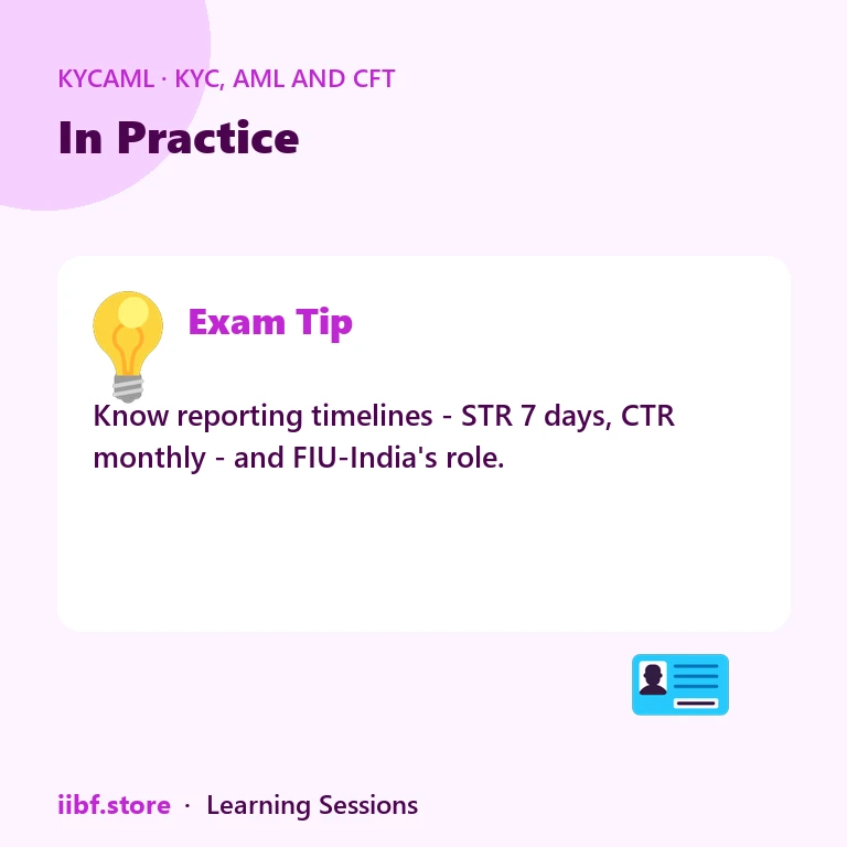 In Practice — KYC, AML and CFT