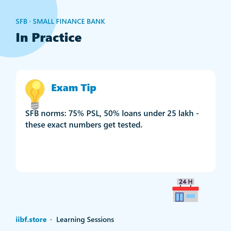 In Practice — Small Finance Bank