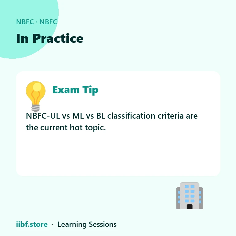 In Practice — NBFC